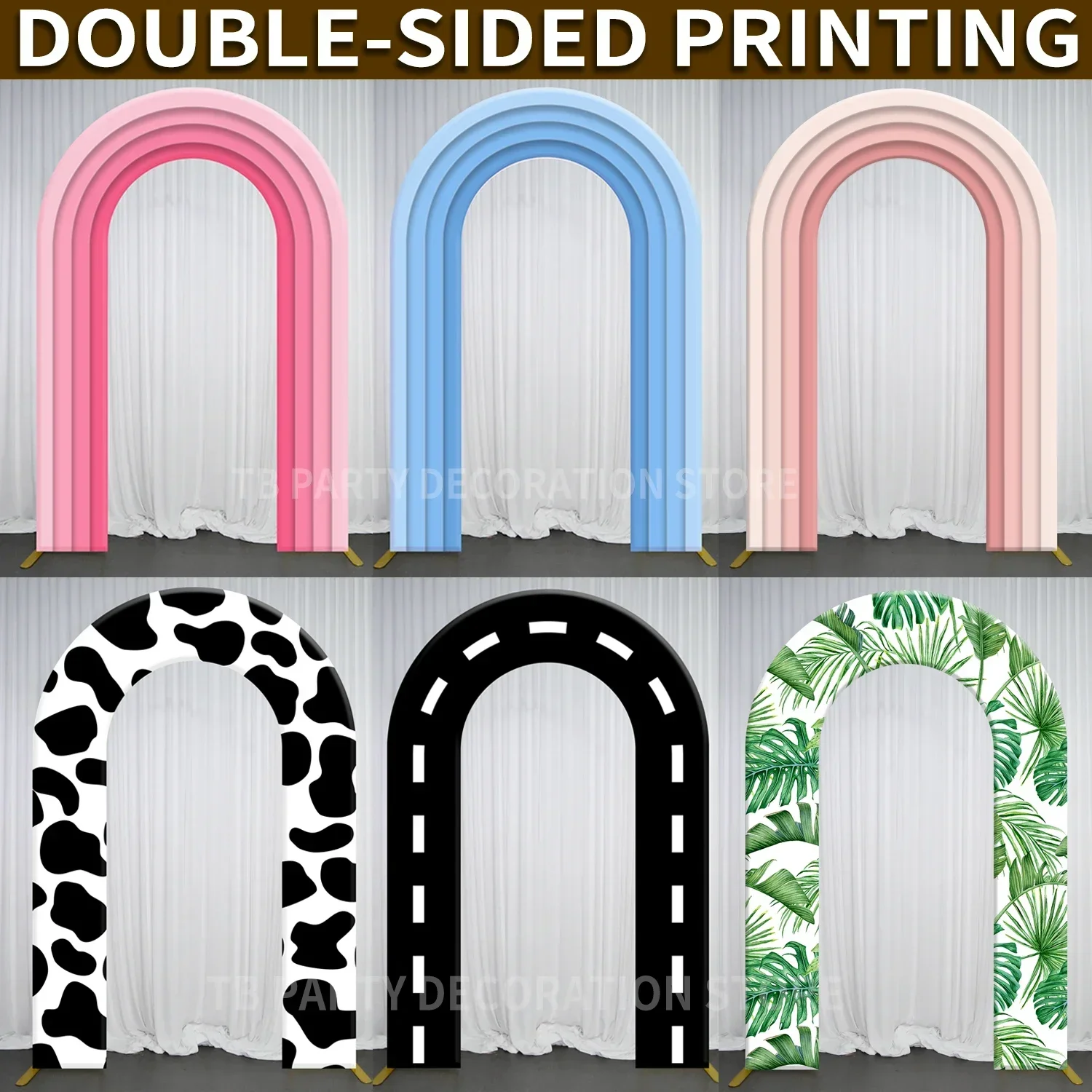 3D Printing Food - ส่วนบุคคลเปิด Arch Wall Stand กรอบการพิมพ์สองด้าน 3d