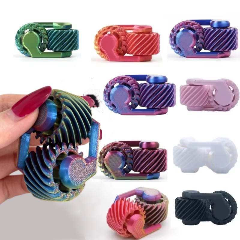 3D Printing Fidget Toys - ของเล่นฟิดเจ็ตสปินเนอร์ 3 มิติ พิมพ์ลาย 1 ชิ้น