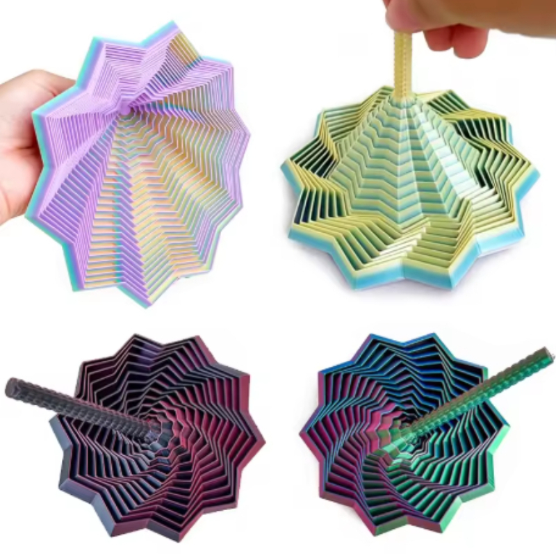 ของเล่นบรรเทาความเครียดแบบหมุน - 3D Printing Fidget Toys บทวิจารณ์และราคา