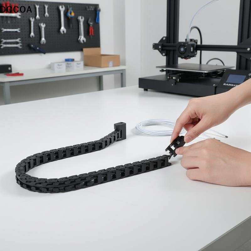 [COA]ชิ้นส่วนอัพเกรดเครื่องพิม - 3D Printer Cable Chain บทวิจารณ์และราคา