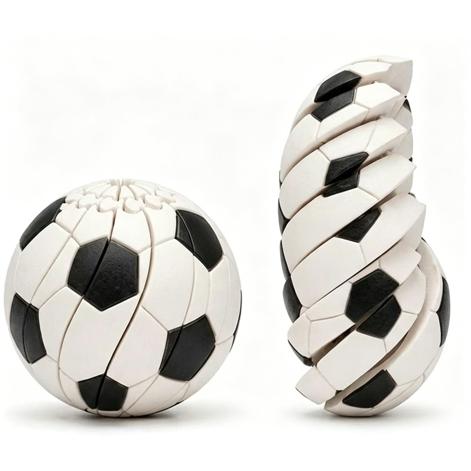 ลูกบอลฟิดเจ็ตสปินเนอร์แบบแปลงร - 3D Printing Keychain บทวิจารณ์และราคา