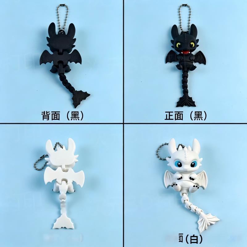 พวงกุญแจมังกรไร้ฟัน พิมพ์ 3 มิ - 3D Printing Keychain บทวิจารณ์และราคา