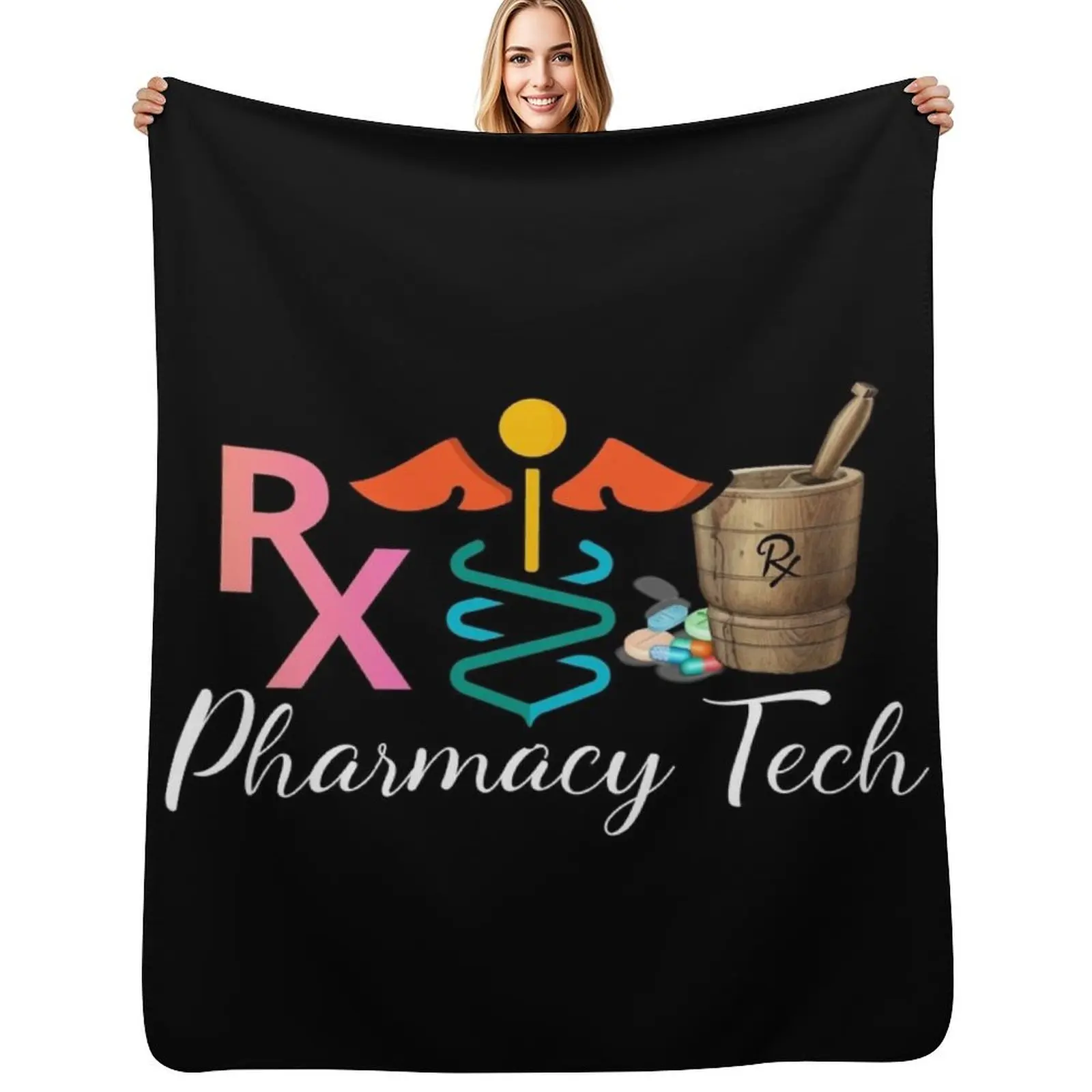 ผ้าห่มลายเภสัชกร ผ้าห่มขนนุ่มข - 3D Printing In Pharmacy บทวิจารณ์และราคา