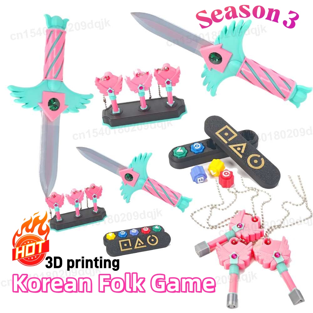 สร้อยคอพวงกุญแจคอสเพลย์พิมพ์ 3 - 3D Printing Keychain บทวิจารณ์และราคา