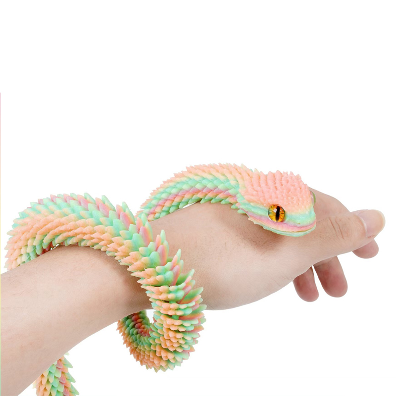 ของตกแต่งโต๊ะทำงานรูปงู 3 มิติ - 3D Printing Fidget Toys บทวิจารณ์และราคา
