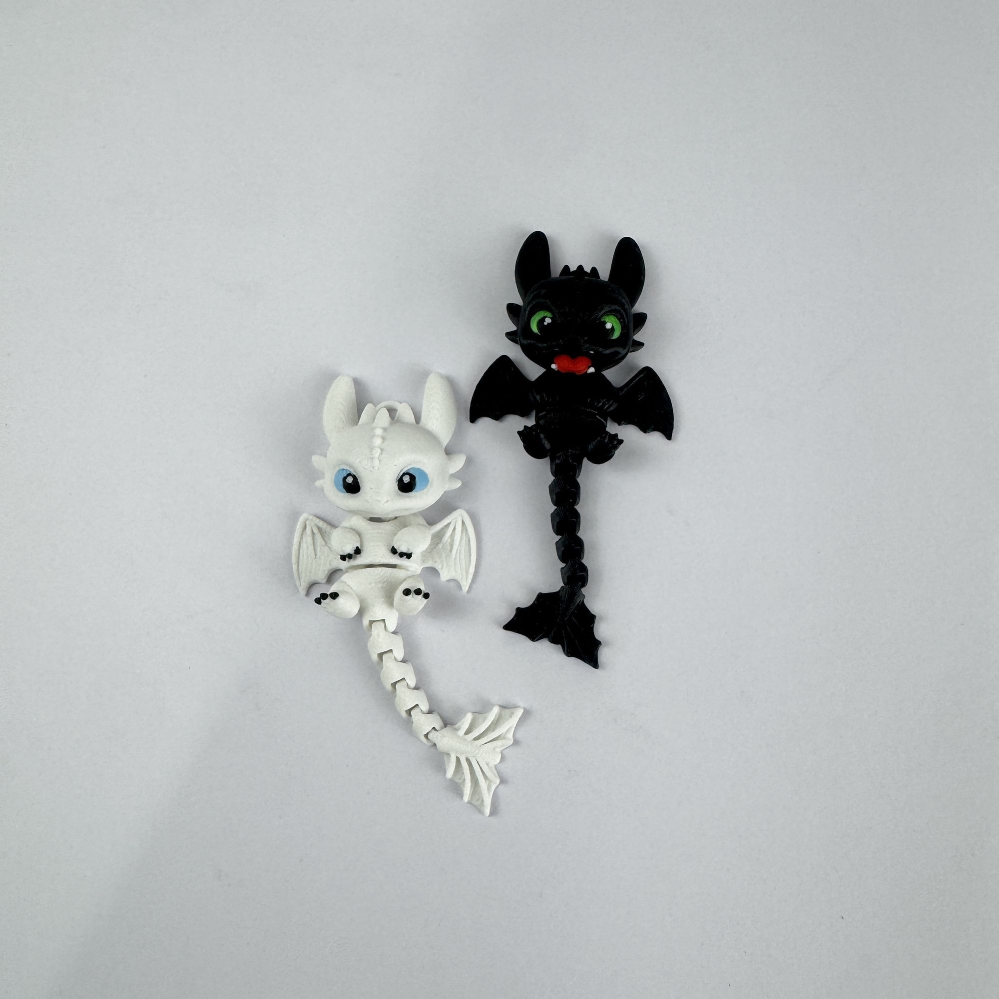 จี้มังกรขยับได้พิมพ์ 3 มิติ ไน - 3D Printing Keychain บทวิจารณ์และราคา