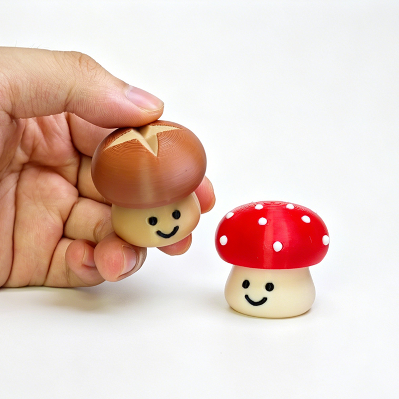ของเล่นกดคลายเครียดรูปเห็ดน่าร - 3D Printing Fidget Toys บทวิจารณ์และราคา