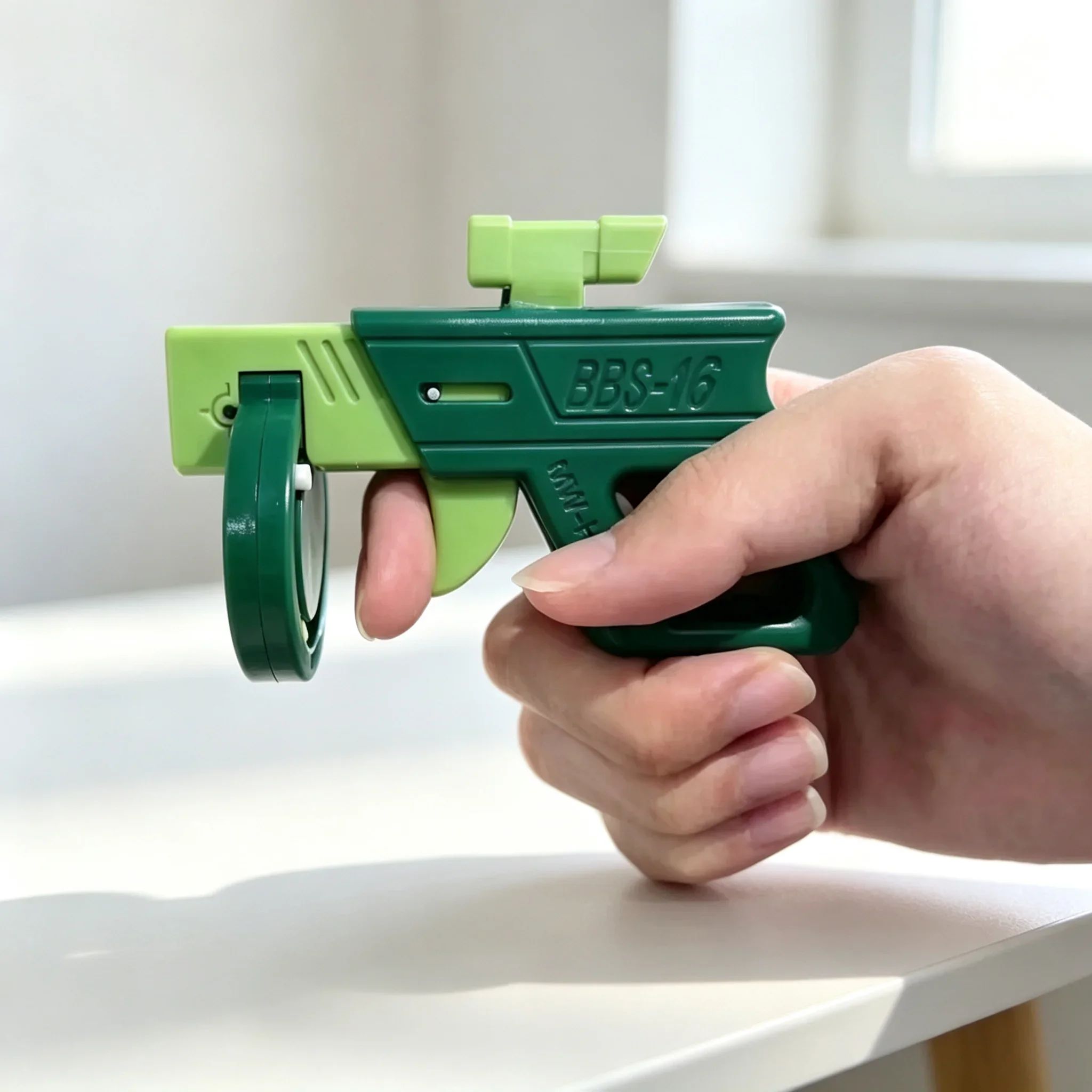 ชุดประกอบโมเดลปืนของเล่นยิงกระ - 3D Printing Fidget Toys บทวิจารณ์และราคา