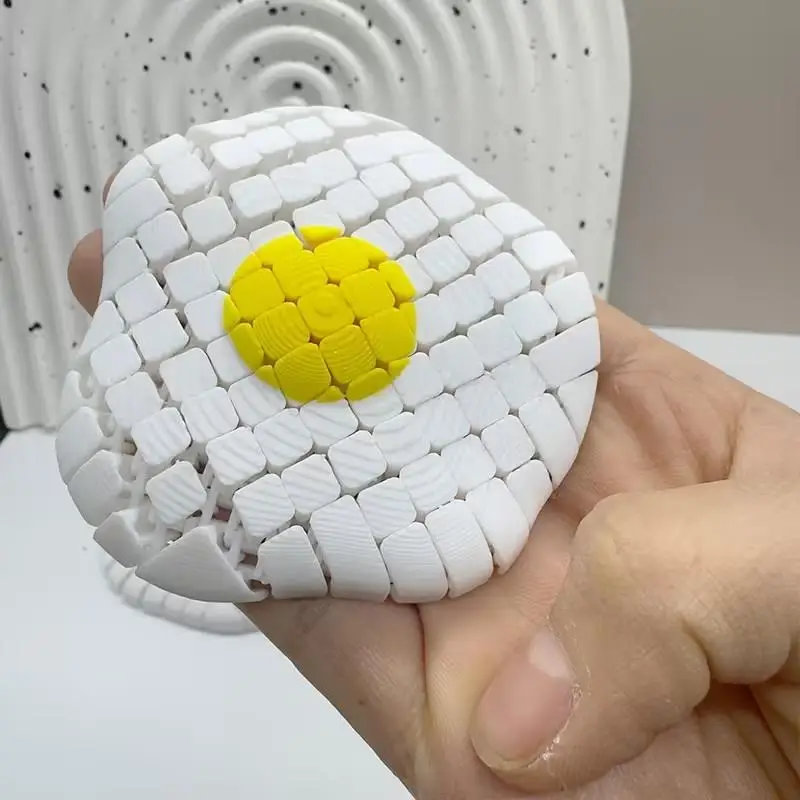 ของเล่นไข่ดาวแบบขยับได้ – ของต - 3D Printing Food บทวิจารณ์และราคา