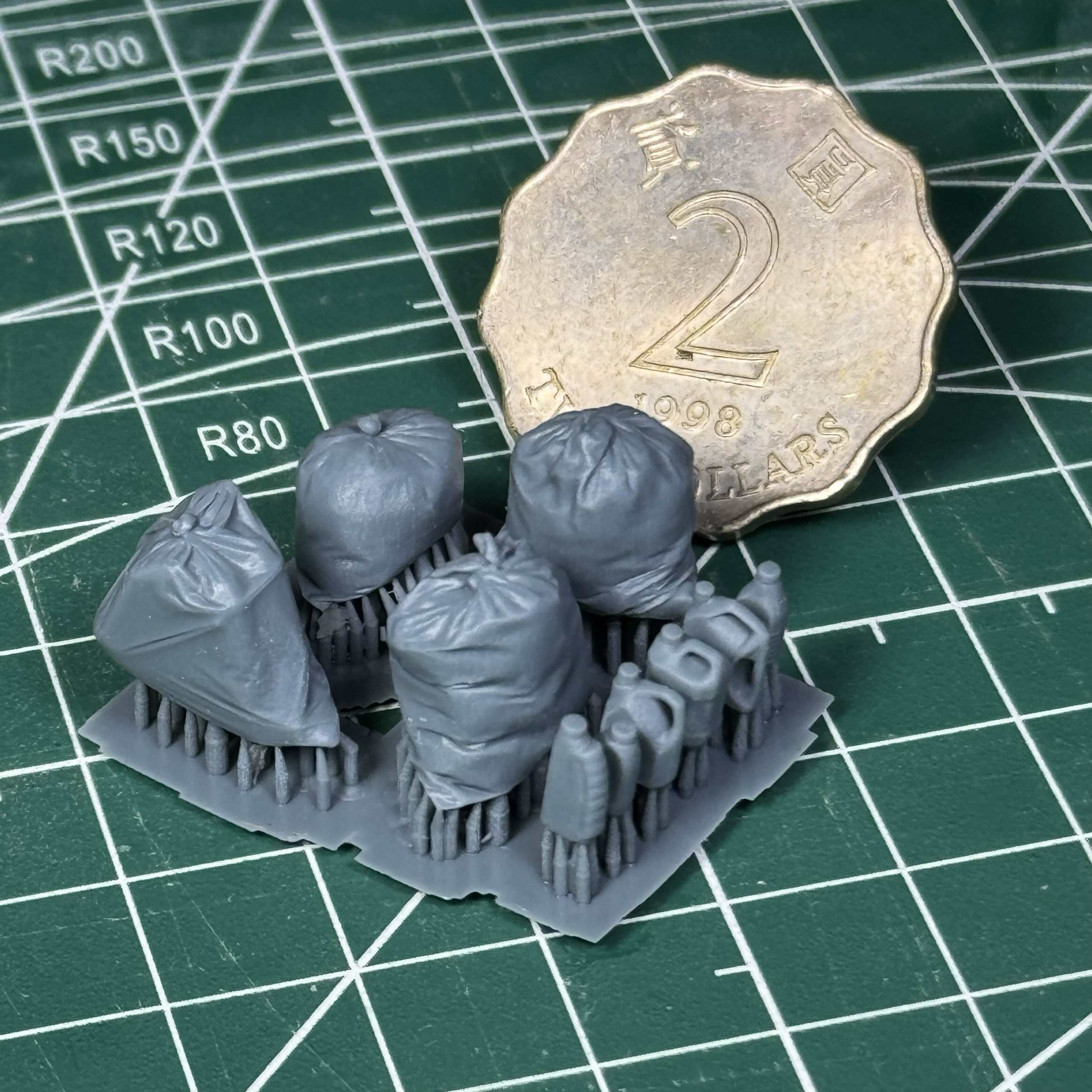 อุปกรณ์เสริมฉากจำลองขนาด 1/35  - 3D Printing Waste บทวิจารณ์และราคา