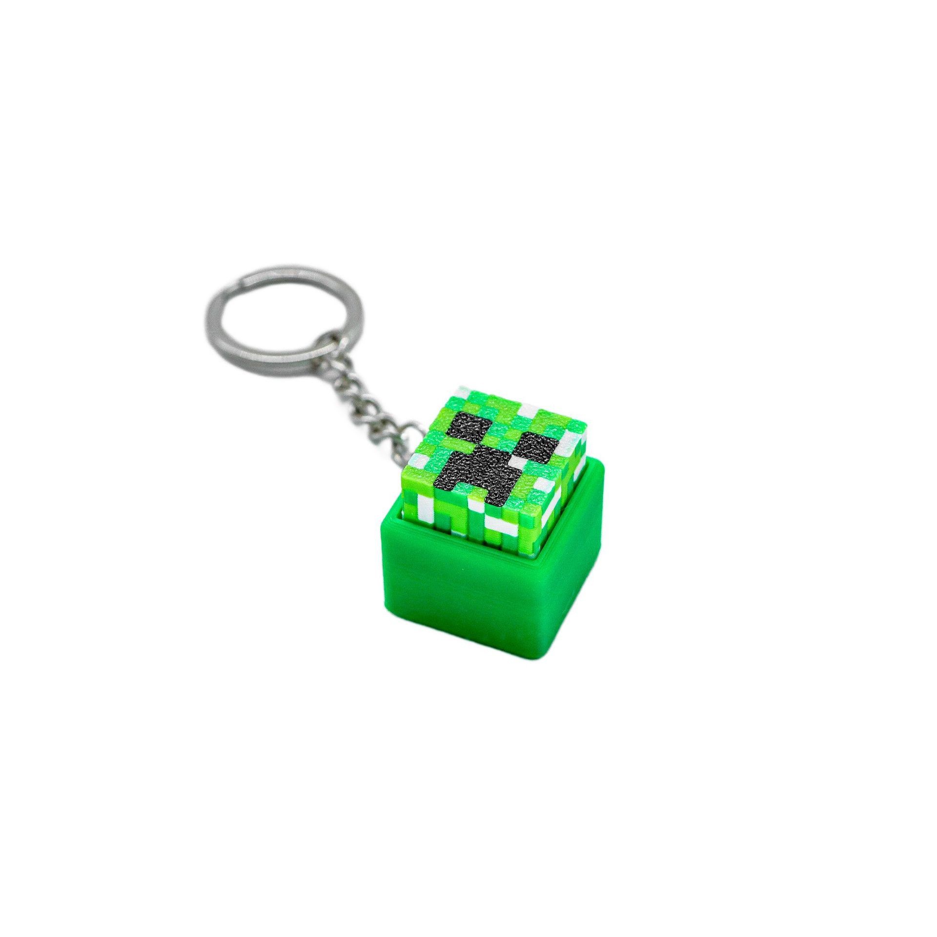 พวงกุญแจรูปคีย์บอร์ดชีสขนาดเล็ - 3D Printing Keychain บทวิจารณ์และราคา