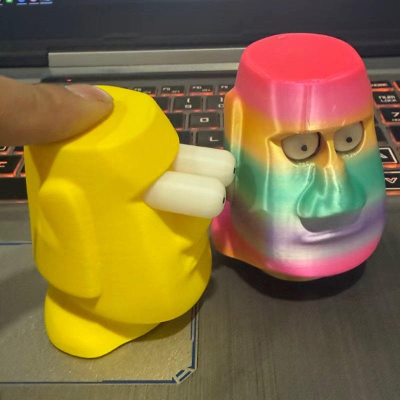 ของเล่นบีบโมอาย 3 มิติ ตลกๆ แก - 3D Printing Food บทวิจารณ์และราคา