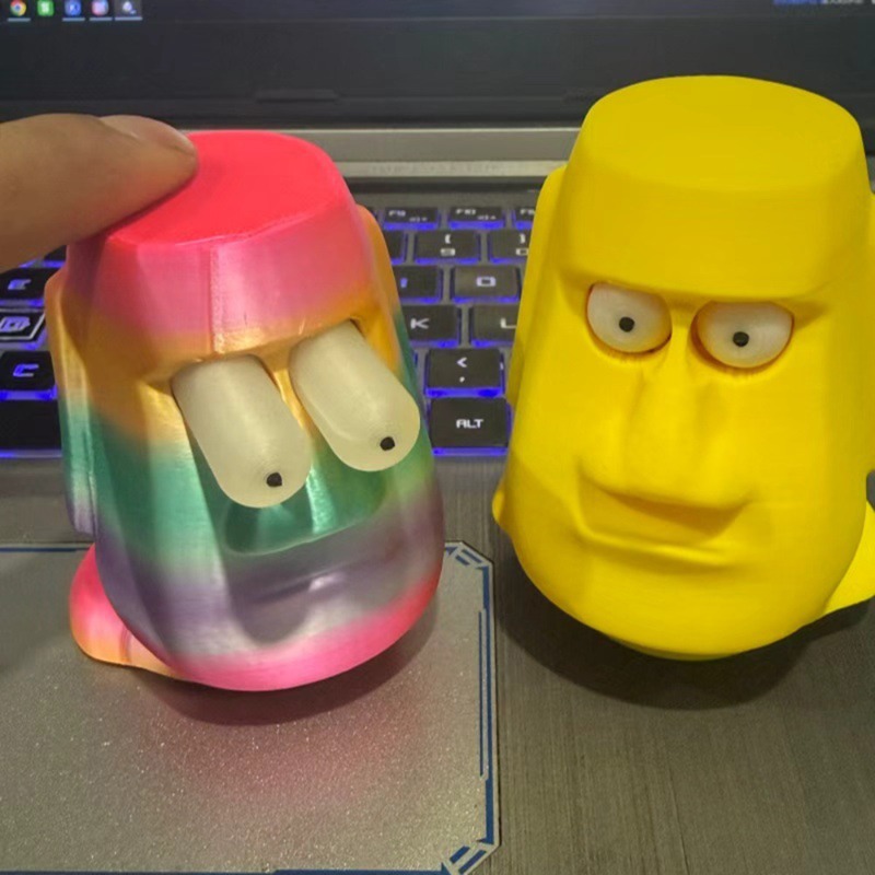 ของเล่นบีบโมอาย 3 มิติ ตลกๆ แก - 3D Printing Food บทวิจารณ์และราคา