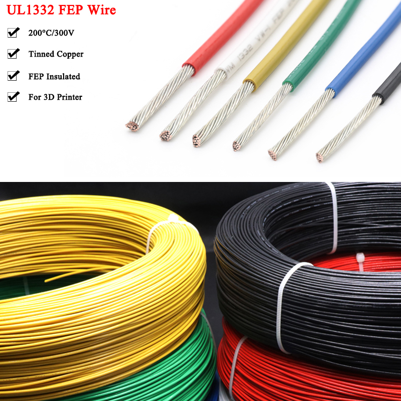 2/5/10m UL1332 PTFE สูงอุณหภูม - 3D Printer Cable Chain บทวิจารณ์และราคา