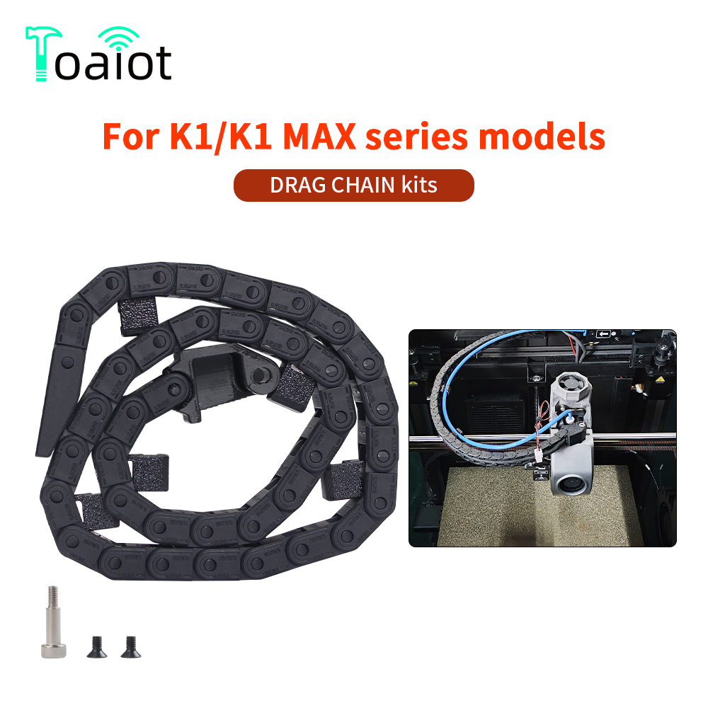 สําหรับ K1 MAX ลากโซ่พลาสติกที - 3D Printer Cable Chain บทวิจารณ์และราคา