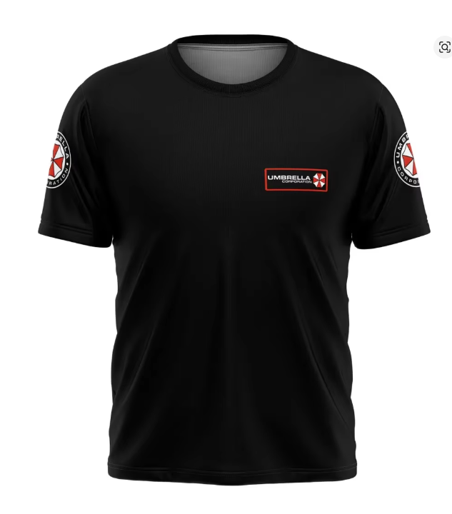 เสื้อยืด Resident Evil Umbrell - 3D Printing Icon บทวิจารณ์และราคา