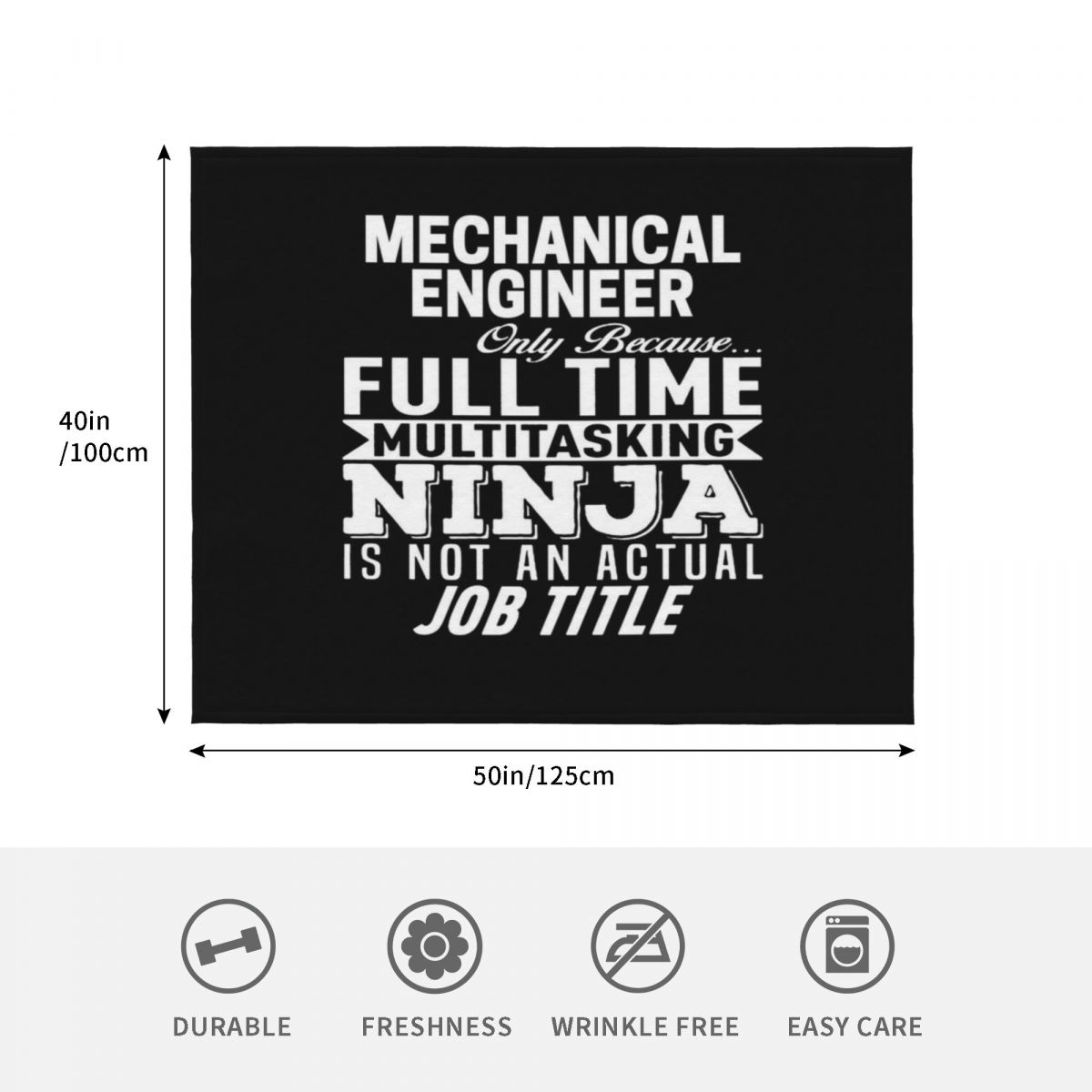 วิศวกรเครื่องกล ผ้าห่มคลุมตัว  - 3D Printing Engineer บทวิจารณ์และราคา