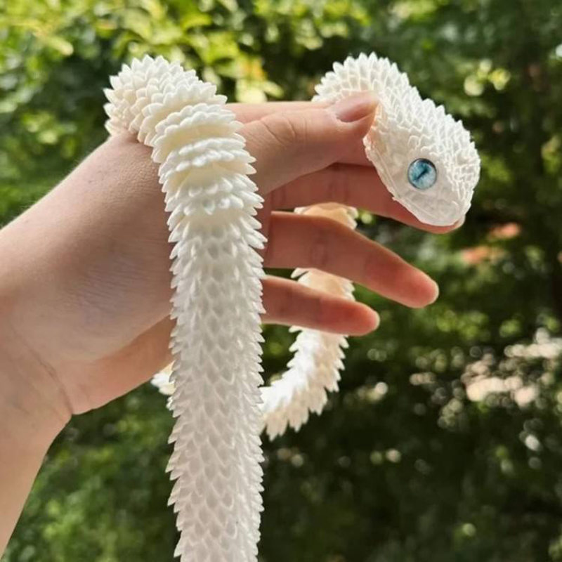 2026 รูปปั้นงู 3D พิมพ์ใหม่ งู - 3D Printing Fidget Toys บทวิจารณ์และราคา