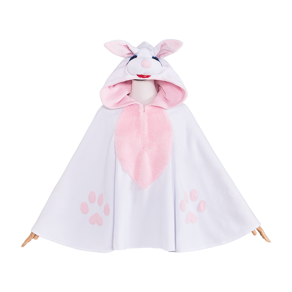 เสื้อคลุมมีฮู้ดลายกระต่ายน่ารั - 3D Printing Rabbit บทวิจารณ์และราคา