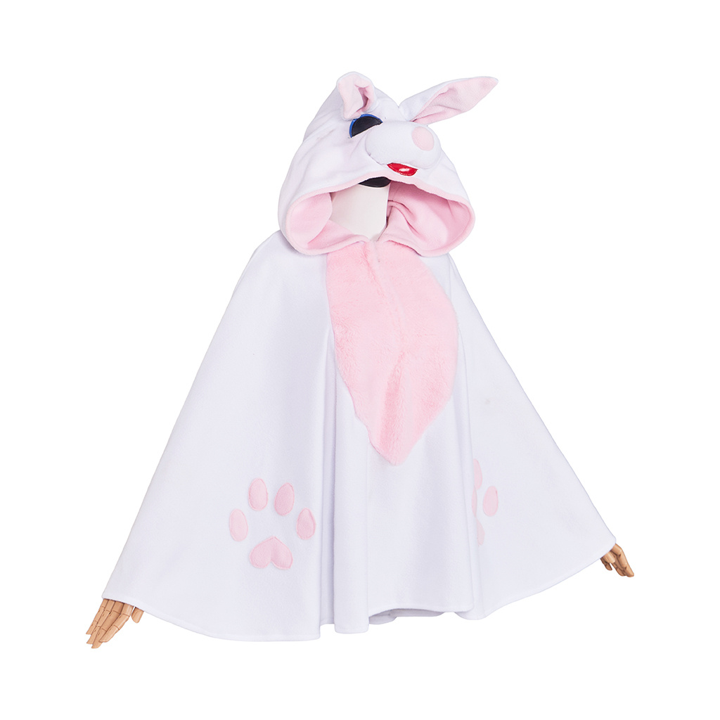 เสื้อคลุมมีฮู้ดลายกระต่ายน่ารั - 3D Printing Rabbit บทวิจารณ์และราคา