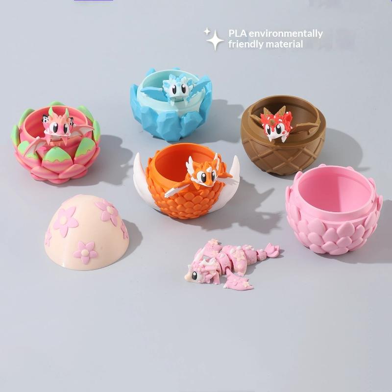 ของตกแต่งพลาสติก รูปผลมังกร 3  - 3D Printing Food บทวิจารณ์และราคา