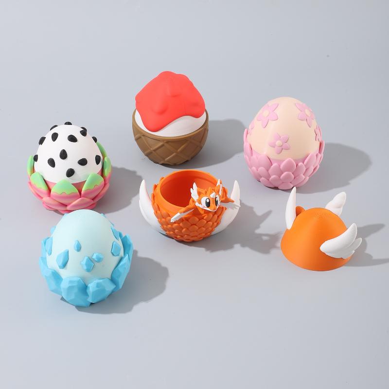 ของตกแต่งพลาสติก รูปผลมังกร 3  - 3D Printing Food บทวิจารณ์และราคา