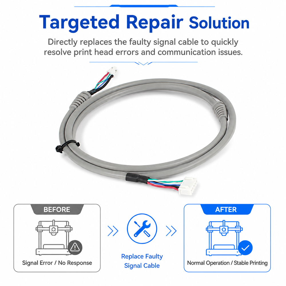 สายสัญญาณหัวพิมพ์สำหรับเครื่อง - 3D Printer Cable Chain บทวิจารณ์และราคา