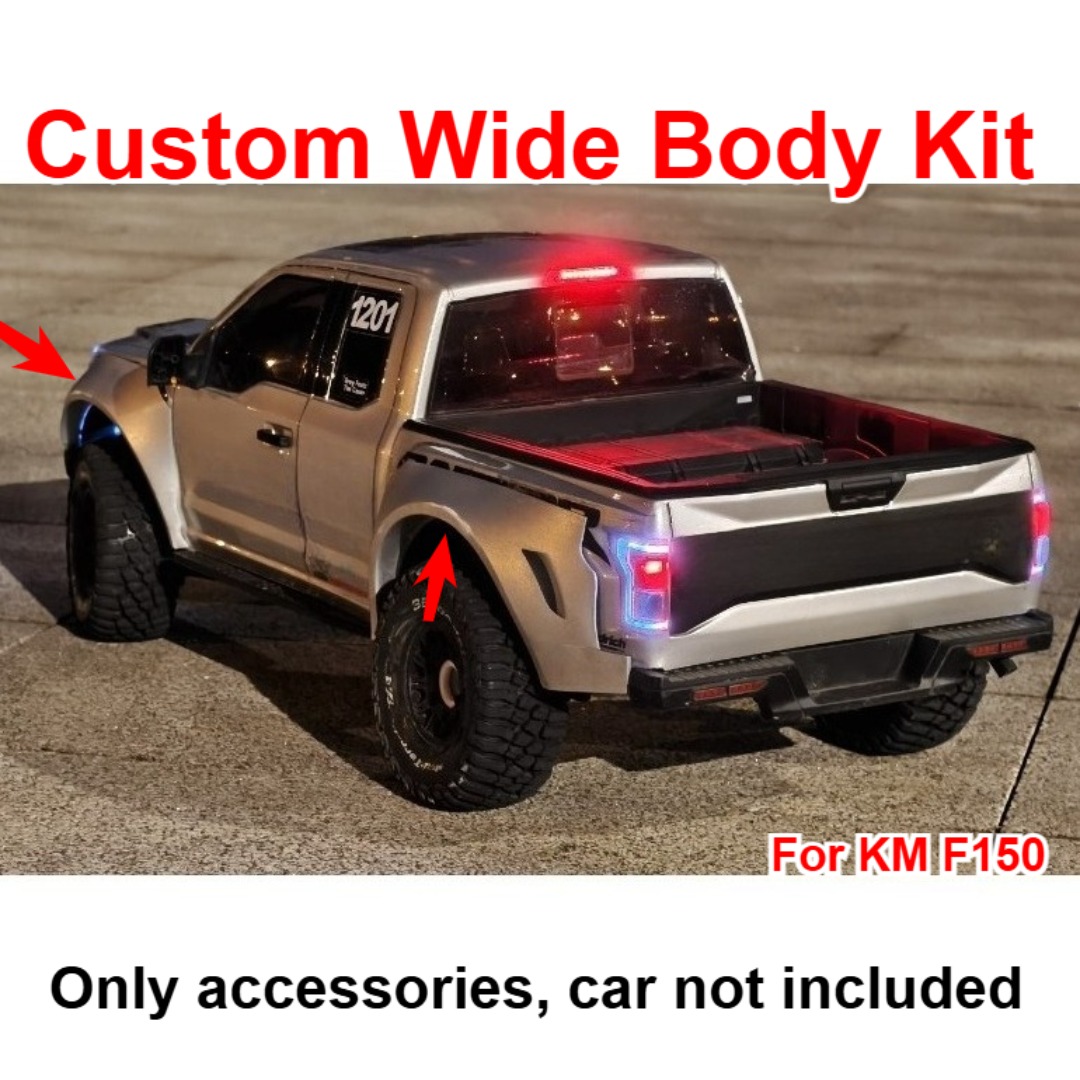 สำหรับรถกระบะบังคับวิทยุ KM F1 - 3D Printing Widebody Kit บทวิจารณ์และราคา