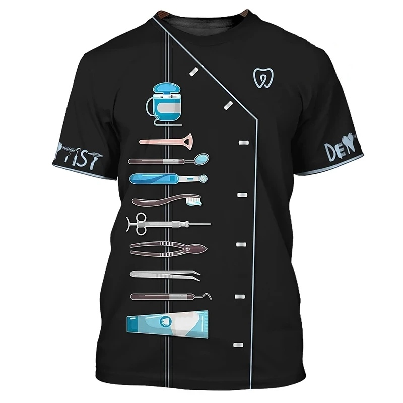 เสื้อยืดลายชุดทันตแพทย์สำหรับผ - 3D Printing Dental บทวิจารณ์และราคา