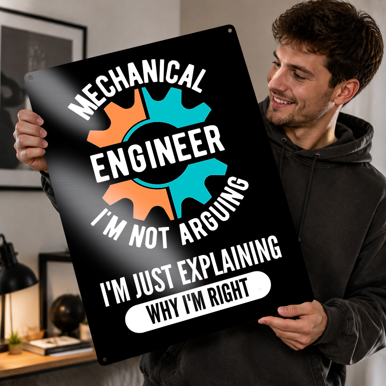 โปสเตอร์พิมพ์ลาย 3D วิศวกรเครื - 3D Printing Engineer บทวิจารณ์และราคา